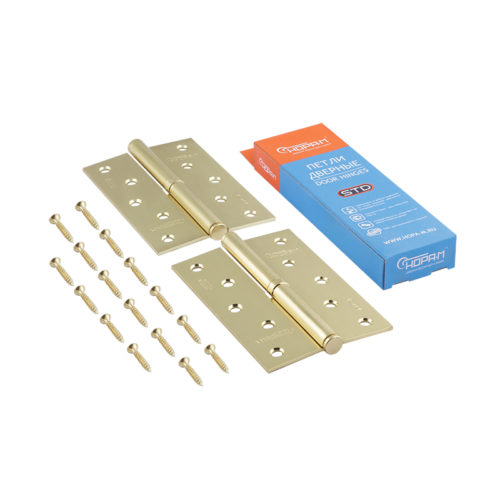 Н-М  Петля 750-5 -FHP-STD (матовое золото) - правая (120х80х2,5)