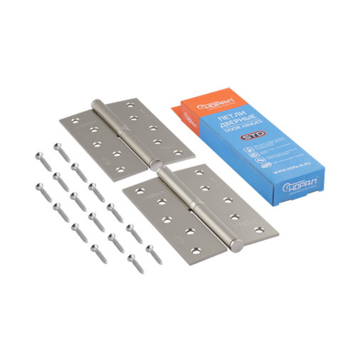 Н-М  Петля 750-5 -FHP-STD (матовый никель) - левая (120х80х2,5)