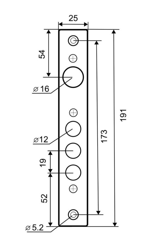 Запорная планка 2.325 Кремень