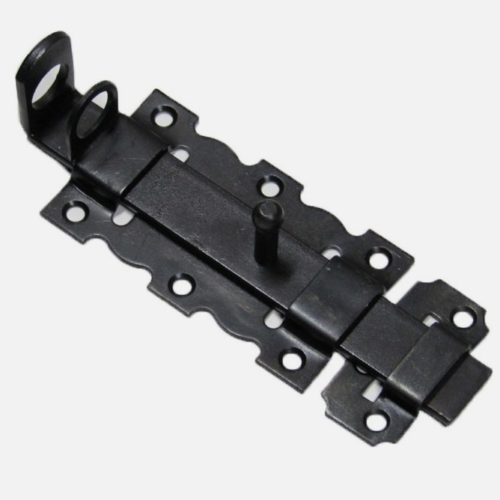 Задвижка дверная НОЭЗ ЗД-110-Пр (проушины) оксид.