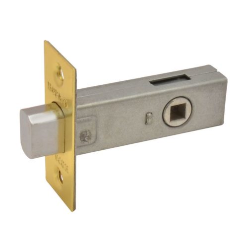 Н-М  Задвижка дверная 3-45 (матовое золото)