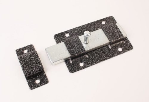 Задвижка дверная ЗД-02 (серебро) L-140мм