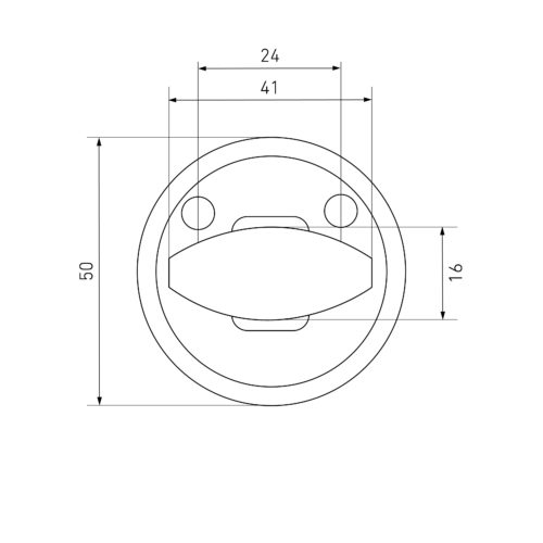 Аллюр  Завёртка 0350WC CP (хром)