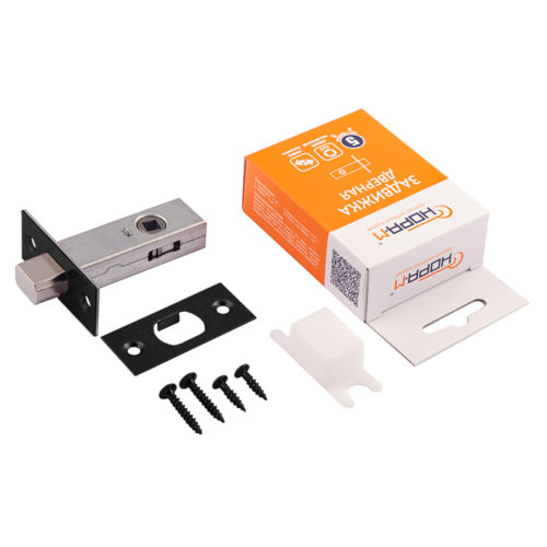 Н-М  Задвижка дверная 3-45 (графит)