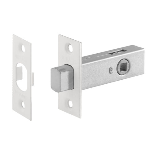 Н-М  Задвижка дверная 3-45 (белый)