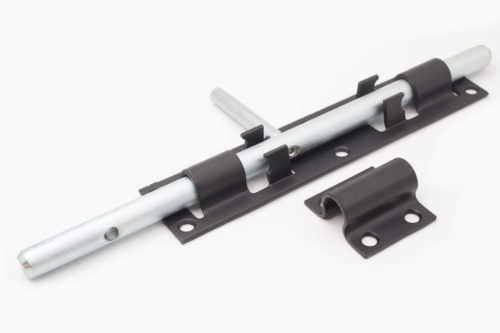 Засов дверной ЗД-300 (черный)