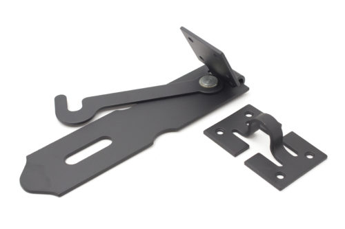 Накладка дверная НД-245 с фиксатором (чёрный)