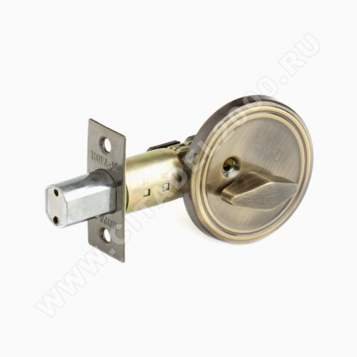 Н-М  Замок врезной D5 (старая бронза) (фиксатор)