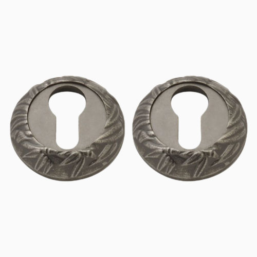 Н-М  Накладка под ключ НК Пальма (застаренное серебро)