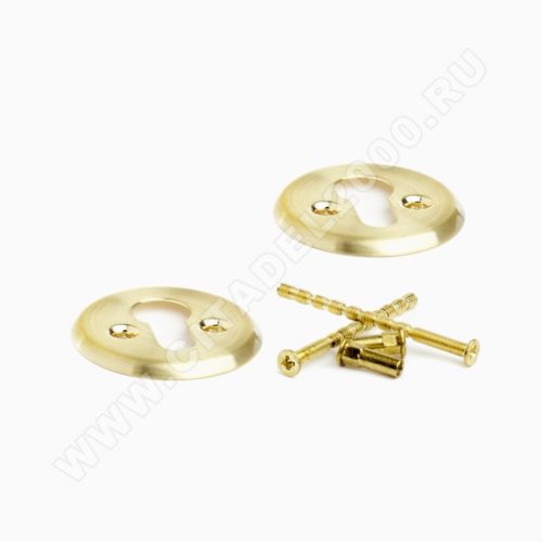 Н-М  Накладка под ключ ФНК (матовое золото) (55мм)