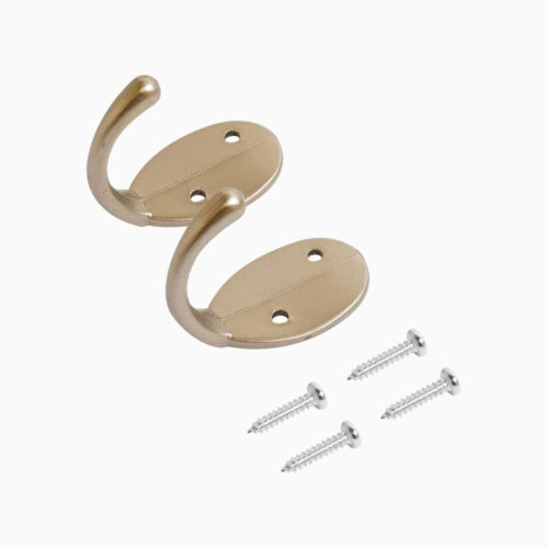 Стандарт  Крючок-вешалка 1089 SN (матовый никель) 2 шт.