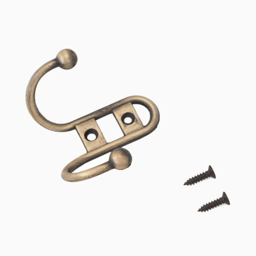 Стандарт  Крючок-вешалка 208 B AB (старая бронза)