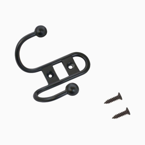 Стандарт  Крючок-вешалка 208 B BL (матовый чёрный)