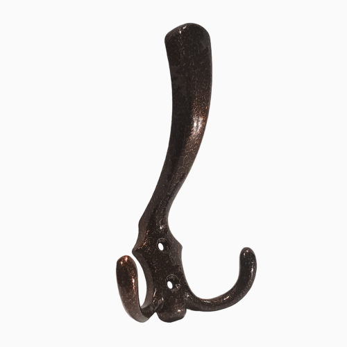 Крючок-вешалка 3-х рожковый (ст.медь) №9