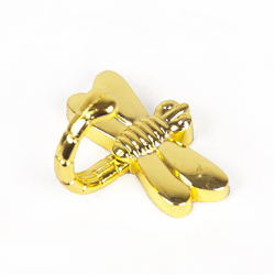 Крючок  Стрекоза  (золото)