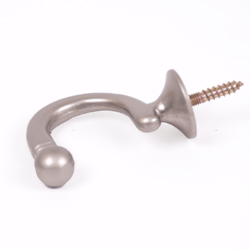 Крючок на саморезе KL-60 SS (матовый хром)