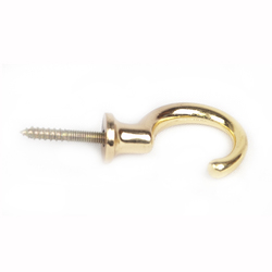 Крючок на саморезе KL-60 PB (золото)