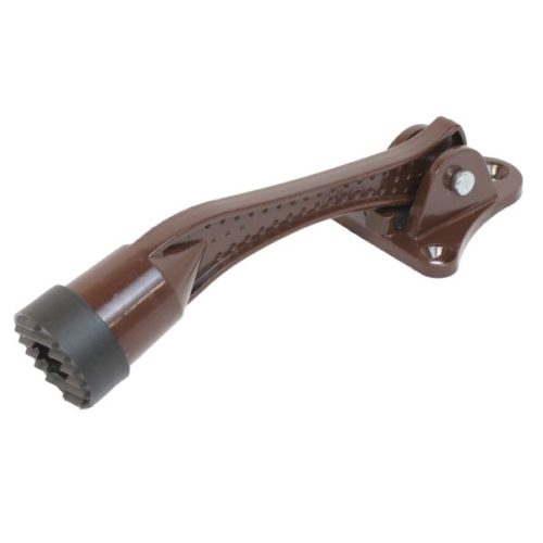 Аллюр  Фиксатор дверной  KH-130 (коричневый)  козья ножка