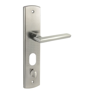 Н-М  Ручка для китайских дверей 200(108)-68 мм (матовый никель) - правая