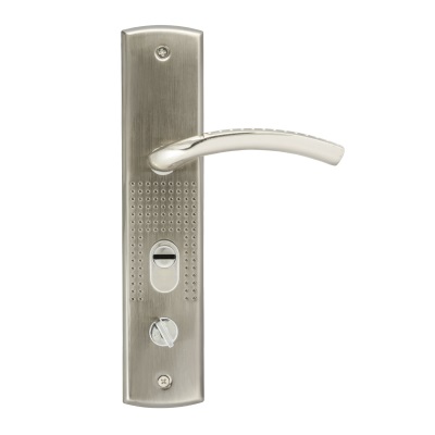 Н-М  Ручка для китайских дверей 200(96)-68 мм (матовый никель) - левая