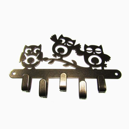 Ключница  Совы -SL НОЭЗ (бронзовый металлик)