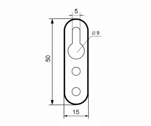 Навеска Н-50 (комп. 2 шт.) (белый)