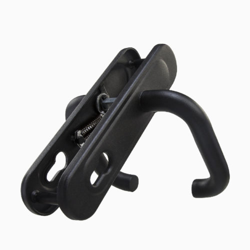 Ручка на фланце РФ-5558-Чш (чёрный)