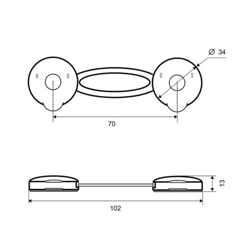 Блокиратор дверей PALLADIUM BS 46.07
