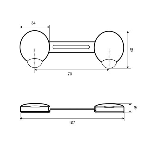 Блокиратор дверей PALLADIUM BS 46.12