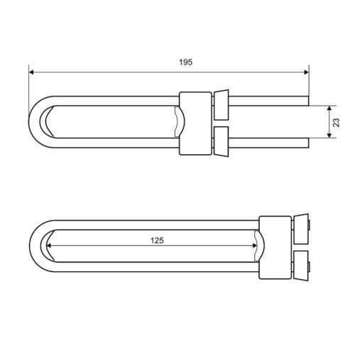 Блокиратор мебельный PALLADIUM BS 46.17