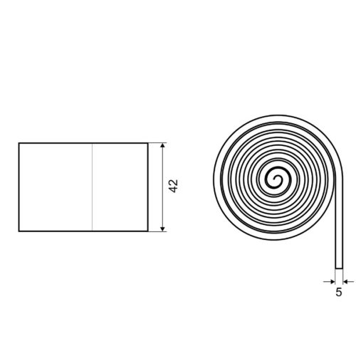 Лента защитная 1 м PALLADIUM BS 46.30