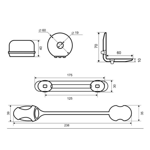 Набор детской безопасности (18 предметов) PALLADIUM BS 46.56
