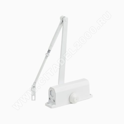 Н-М  Доводчик №3s F большой (50-80 кг) - белый - с фиксацией