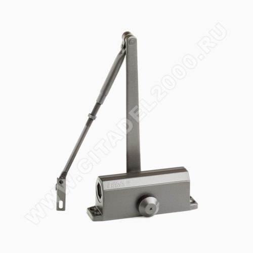 Н-М  Доводчик №3s F большой (50-80 кг) - графит - с фиксацией