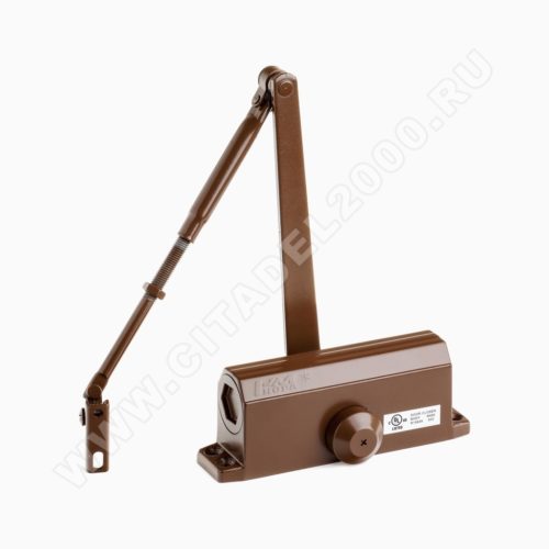 Н-М  Доводчик №3S малый (50-80 кг) - коричневый - морозостойкий