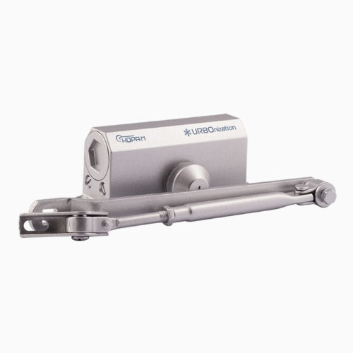 Н-М  Доводчик 510 URBOnization (15-60 кг) - серебро - морозостойкий