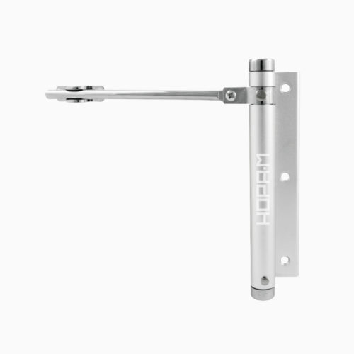 Н-М  Доводчик дверной пружинный 102 (до 30 кг) (серебро)