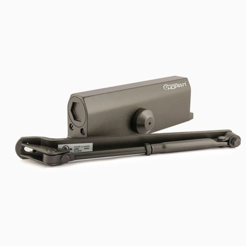 Н-М  Доводчик 740 DA (60-110 кг) - графит - морозостойкий - с задержкой закрывания