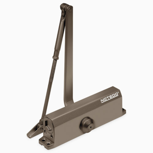 Доводчик NOTEDO DC-180 лёгкий характер (бронза)