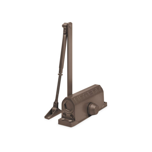 Доводчик NOTEDO DC-090 лёгкий характер (коричневый)