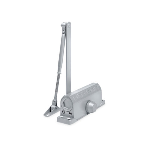 Доводчик NOTEDO DC-090 лёгкий характер (серый)