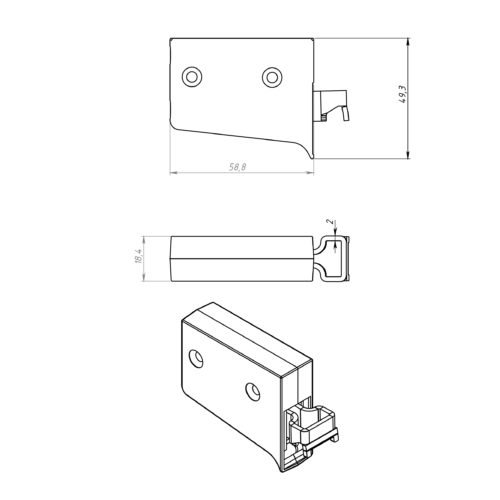 Подвеска мебельная регулируемая г.Кунгур