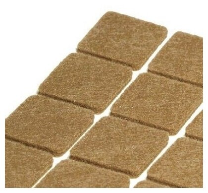 Демпфер (подпятник) мебельный KL-60 30х30 (21 шт.)