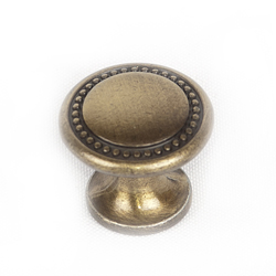 Ручка-кнопка мебельная 282 АВ (бронза)