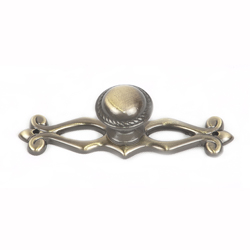 Ручка-кнопка мебельная 295 АВ (бронза)