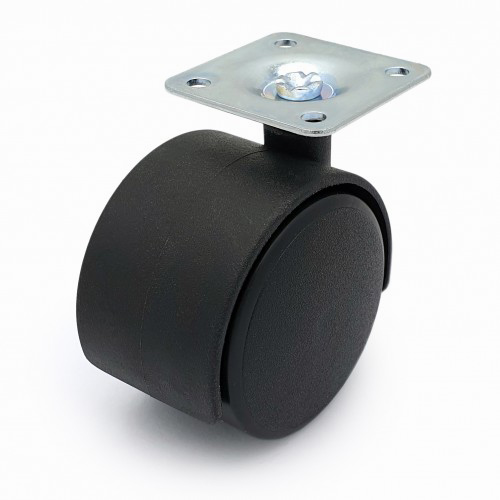 Опора колёсная 50 мм на площадке