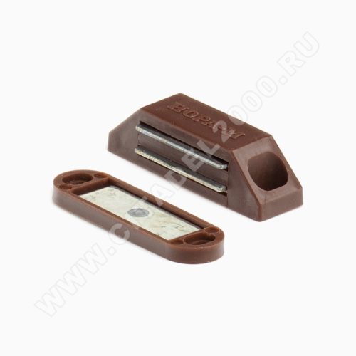 Н-М  Защёлка магнитная №1 (62мм) (коричневая)