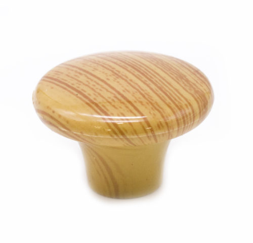 Ручка-кнопка мебельная 801-4 d40 мм (сосна) пластик