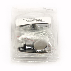 Зеркалодержатель d17 мм металл/пластик (хром)