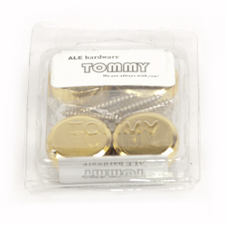 Зеркалодержатель d 25 мм металл/пластик (золото)